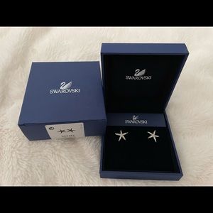 Swarovski Starfish earrings